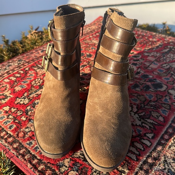 Women’s Leather Boots Size 8.5 INC - Picture 2 of 6